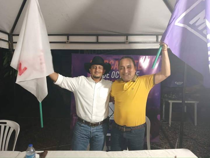Carlos Cetina, candidato a la Alcaldía de Pore, recibió adhesión de candidato Argemiro Teatín.