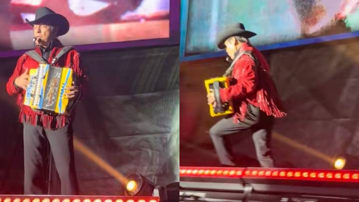 Jorge Hernández cae en pleno show de Los Tigres del Norte en la FENAPO...