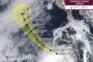 Tormenta Tropical Juliette avanza paralela a BCS