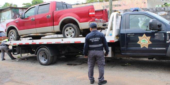 La PEC continúa implementando el operativo “Vialidades Libres” en el municipio de Centro