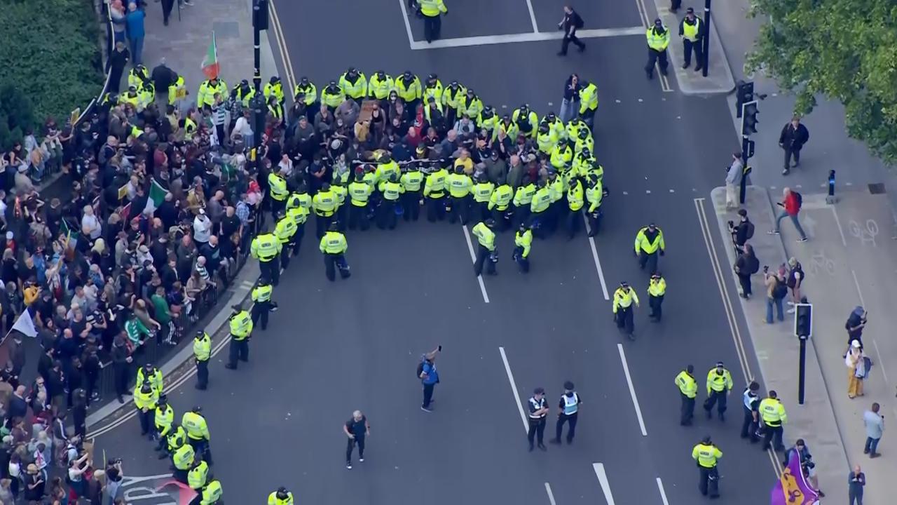 Protests against hotels to house asylum seekers take place across the UK