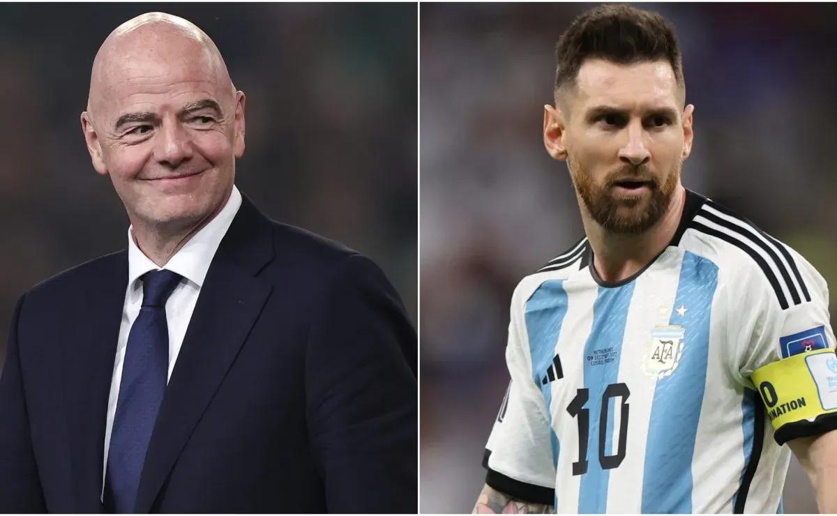 FIFA president Gianni Infantino implies that Lionel Messi will play in 2026 World Cup with Argentina