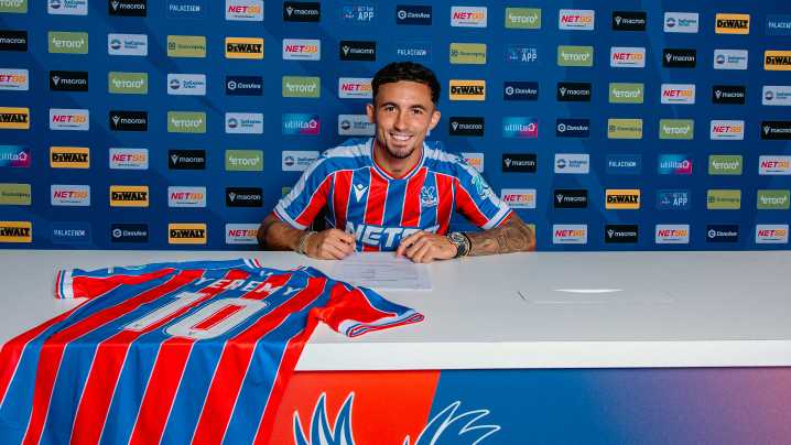 ‘It's a dream to be at this historic club’: Pino's first Palace TV interview