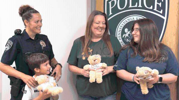 Penn State teams with foundation to give teddy bears for support