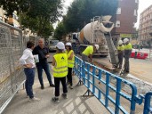 Abre al tráfico la calle Julio Carrilero tras las obras