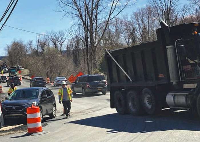 Construction continues on Carmel roadway