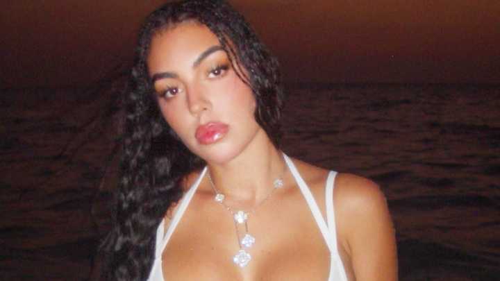 Georgina Rodriguez dubbed ‘perfection’ as she stuns in barely-there see-through outfit for steamy seaside photoshoot