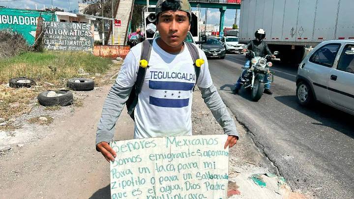 Actopan: Migrante hondureño agradece a hidalguenses por ayuda