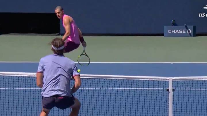 El punto de Alcaraz con el que enloqueció todo el público del US Open