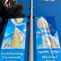 Orange Avenue Banners To Stay Flying With Support From Discover Coronado