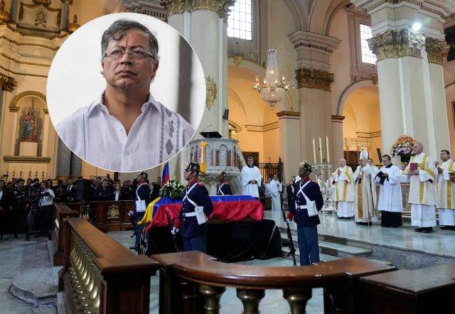 Petro explica su ausencia en el funeral de Miguel Uribe: “Simplemente respetamos a la familia”