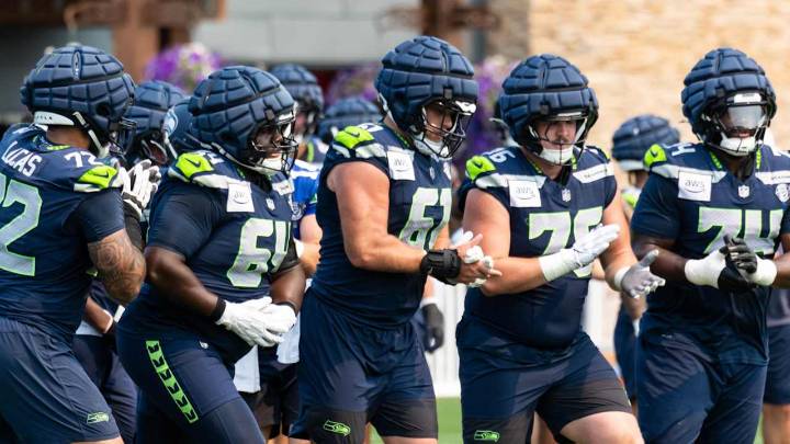 Seahawks "Getting Close" To Naming O-line Starters & Other Takeaways From Mike Macdonald's Sunday Press Conference