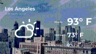Clima de hoy en Los Ángeles para este viernes 22 de agosto