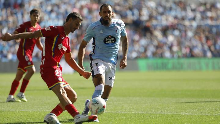 Las mejores imágenes del partido entre el Celta y el Getafe