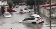 Inundaciones en Edomex: Lluvias intensas en Atizapán y Nicolás Romero dejan autos varados, cortes de luz e inundaciones