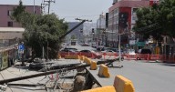 Reabren parcialmente la calle 10 tras socavón en la avenida Revolución