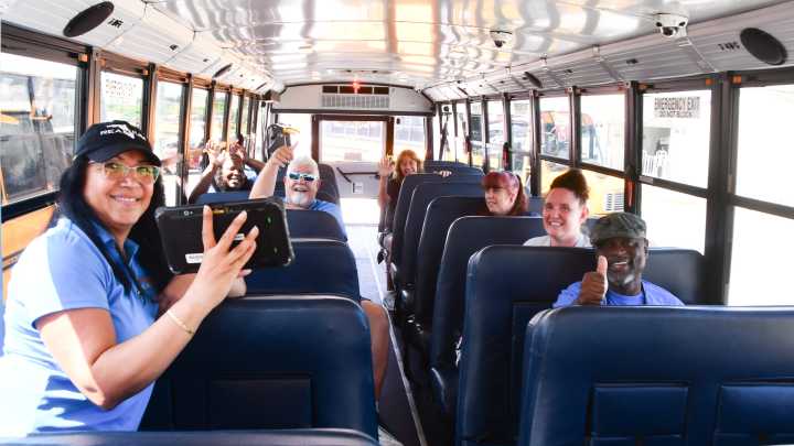 Brevard school buses ready for first day of school