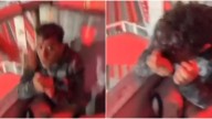 "Pedí perdón": amenazas, golpes y llanto en el video más brutal de los incidentes en Independiente