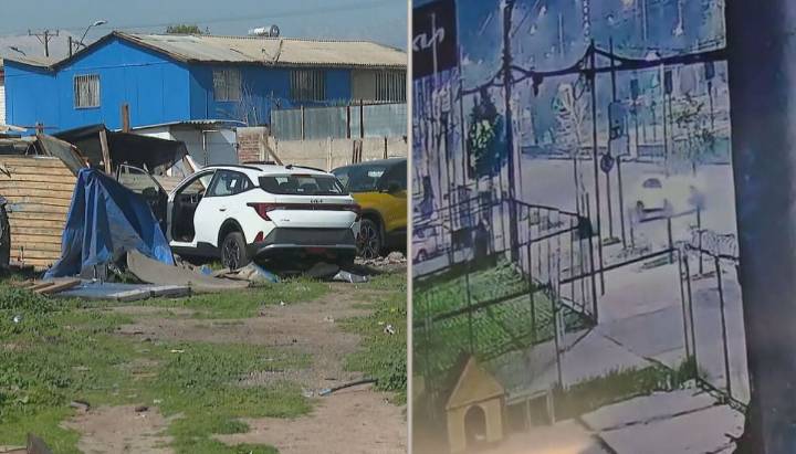 Encuentran 3 autos robados desde automotora en Cerrillos en taller clandestino de San Bernardo