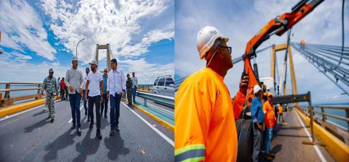 Plan de mantenimiento mayor del Puente Rafael Urdaneta inicia el reemplazo de 14 guayas