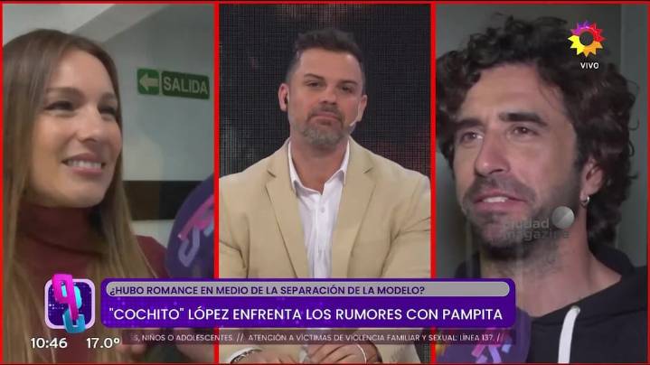 Cochito López habló del supuesto affaire con Pampita y dejó más dudas que certezas: “Si ella lo desmintió...”