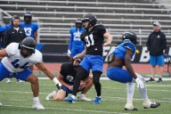 Away from the limelight, UB kickers duel at camp for opportunity to start