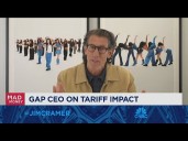 Gap CEO Richard Dickson goes one-on-one with Jim Cramer following earnings