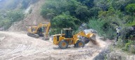 Alcalde verifica construcción de badén en quebrada Londocó
