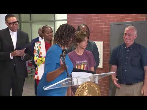 DC Mayor Muriel Bowser remarks at Back to School event