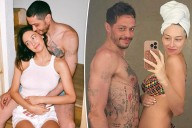 Pete Davidson's pregnant girlfriend, Elsie Hewitt, shows off growing baby bump in vacation pics