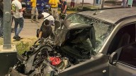 Chocan dos camionetas en la Sábalo-Cerritos; hay cinco lesionados, en Mazatlán