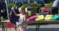 Looking sharp: Back-to-school bash provides shoes, supplies, medical checkups for kids