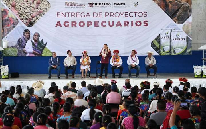 Julio Menchaca reconoce el apoyo de Claudia Sheinbaum a Hidalgo
