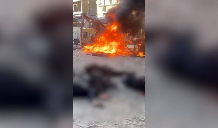 Horrific aftermath of Israeli attack on Gaza City