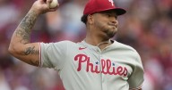 Schwarber hits his 42nd homer in a 4-run 8th inning as the Phillies rallied past the Reds 4