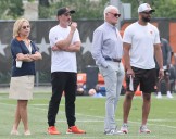 Cleveland Browns representation was on hand for Ohio State football’s opener vs. Texas