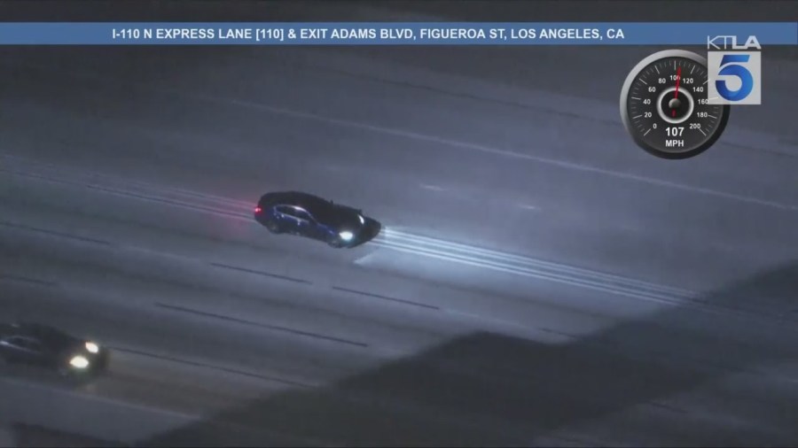 LIVE: Police pursue high-speed suspect in stolen vehicle