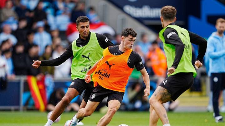 Man City midfielder Rodri dealing with injury setback before new Premier League season
