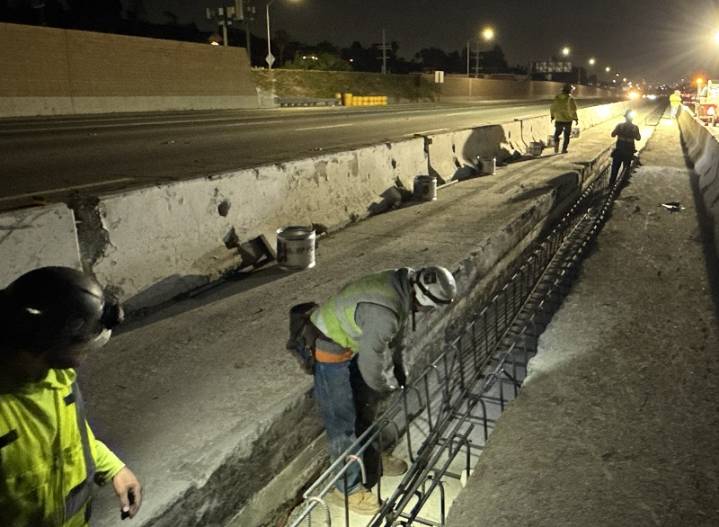 Overnight Lane Closures Set for I-405 Through Sepulveda Pass Next Week