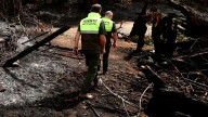 La lluvia apaga las últimas llamas en Ibias: 400 hectáreas de monte quemadas y los vecinos de los pueblos desalojados vuelven a sus casas
