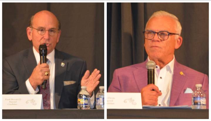 Derzis, Brocato give tale of two cities at Hoover election forum in Bluff Park