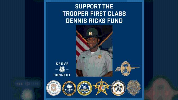 Fundraiser created for state trooper struck during traffic stop on I