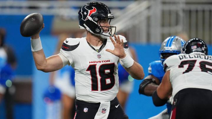 Houston Texans finish preseason with win over Detroit Lions