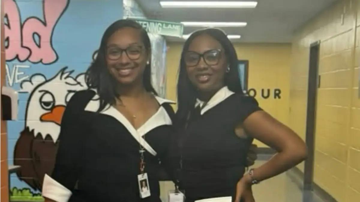 'What Grade Do I Need to Repeat’: Two Educators Go Viral for 'Appropriate' First Day Dresses, But Fans Zoom In and Get Distracted