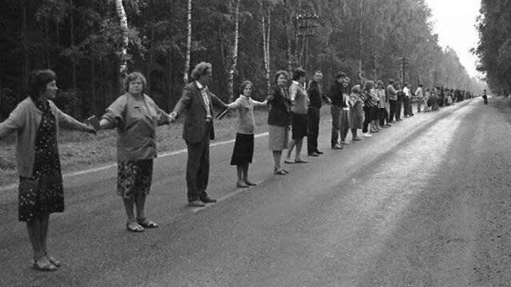 La Vía Báltica: el día que dos millones de personas formaron una cadena humana en contra de la URSS