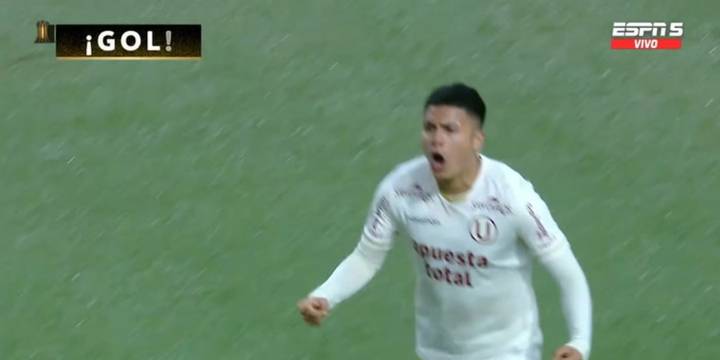 Anularon golazo a Jairo Concha en los primeros minutos de Universitario vs Palmeiras por octavos vuelta de Copa Libertadores 2025