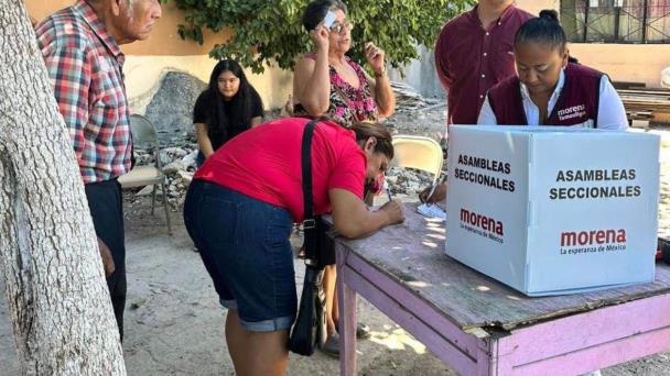 Inician elecciones para los comités de Morena