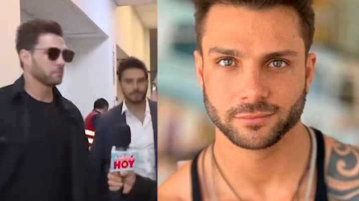 Nicola Porcella volvió a Perú y chocó con la prensa: su actitud distante genera críticas inmediatas