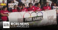 Activists speak out for Fair Games, in terms of wages, as the 2028 Olympic Games approach