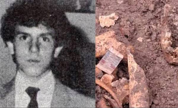 La pericia de la fosa en el jardín de Cristian Graf que discute la defensa